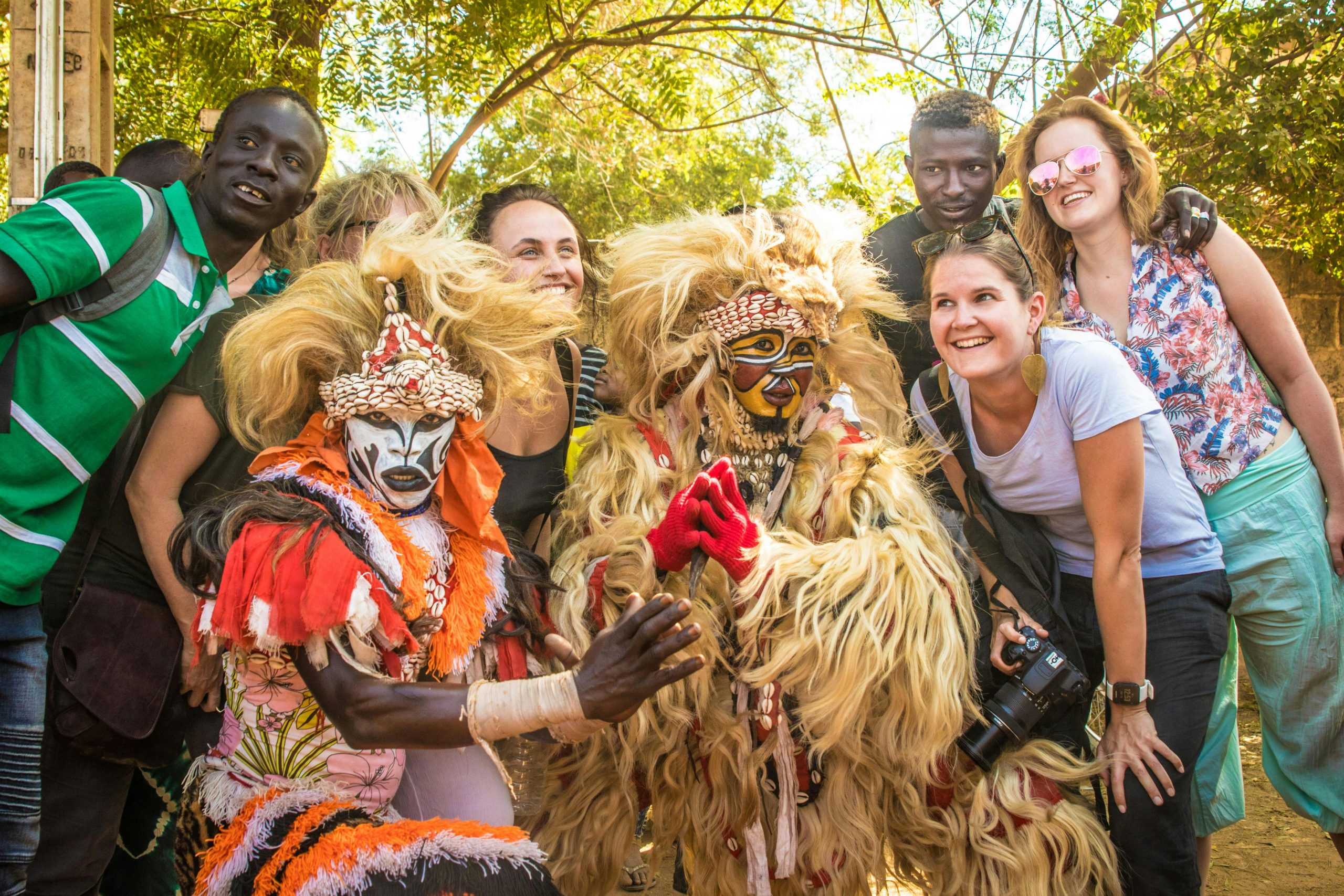 collaboration culturelle entre artistes européens et africains
